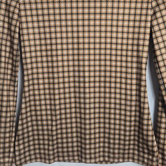 ROKH.. mask, houndstooth, turtleneck top.. - Picture 4 of 14